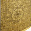 Brass Embossed Sunflower Coffee Table 3