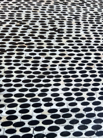 FUSION Full Bone Inlay Bar Cabinet Black 4