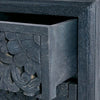 Luxury Handcarved Lombok 3 Drawer Dresser Indigo 3