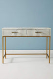 Savi Striped Inlay Desk Grey 1