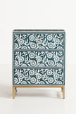 Lalita Bone Inlay Nightstand Teal Green 1