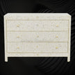 Bone Inlay Lexi Dresser White 1