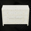 Bone Inlay Lexi Dresser White 5