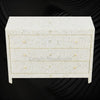 Bone Inlay Lexi Dresser White 5