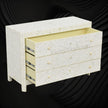 Bone Inlay Lexi Dresser White 3