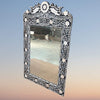 Mother of Pearl Inlaid Parrot Mirror Black 1