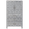 Mother Of Pearl Inlay Arrow Cabinet Grey 1