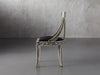 Bone Inlay Moroccan Chair Black 3