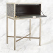 Scallop Grey Bone Inlay Nightstand 3