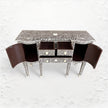 Bone Inlay Victorian Buffet Brown 3