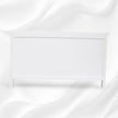 Mother Of Pearl Inlay Floral Design 7 Drawers Chest White