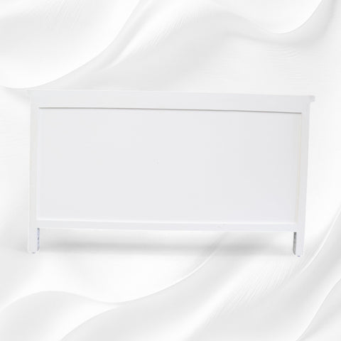 Mother Of Pearl Inlay Floral Design 7 Drawers Chest White