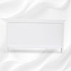 Mother Of Pearl Inlay Floral Design 7 Drawers Chest White