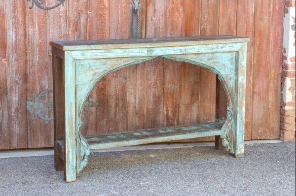 antique wooden console table