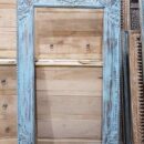 Rustic Distressed Blue Finished Mirror